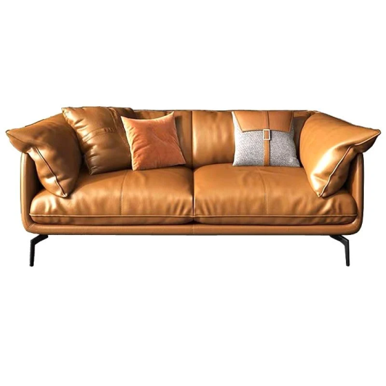 Bộ Sofa da cao cấp màu da bò GSF139-31