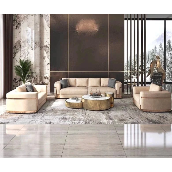 Bộ Sofa da nhập khẩu BSF202