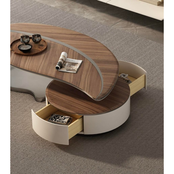 Bàn Sofa MBF169-Bàn Sofa Hình Chiếc Lá