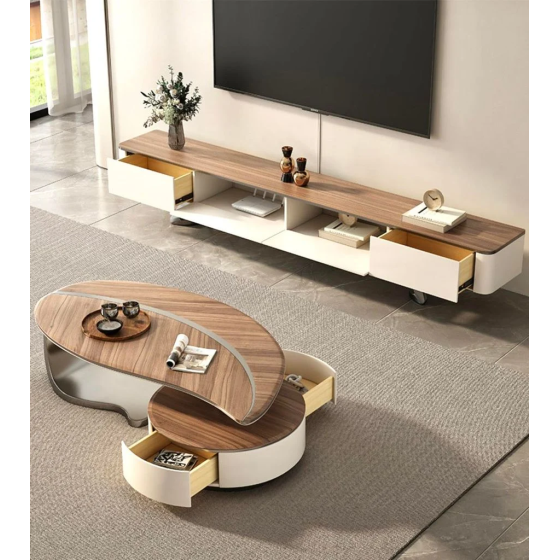 Bàn Sofa MBF169-Bàn Sofa Hình Chiếc Lá