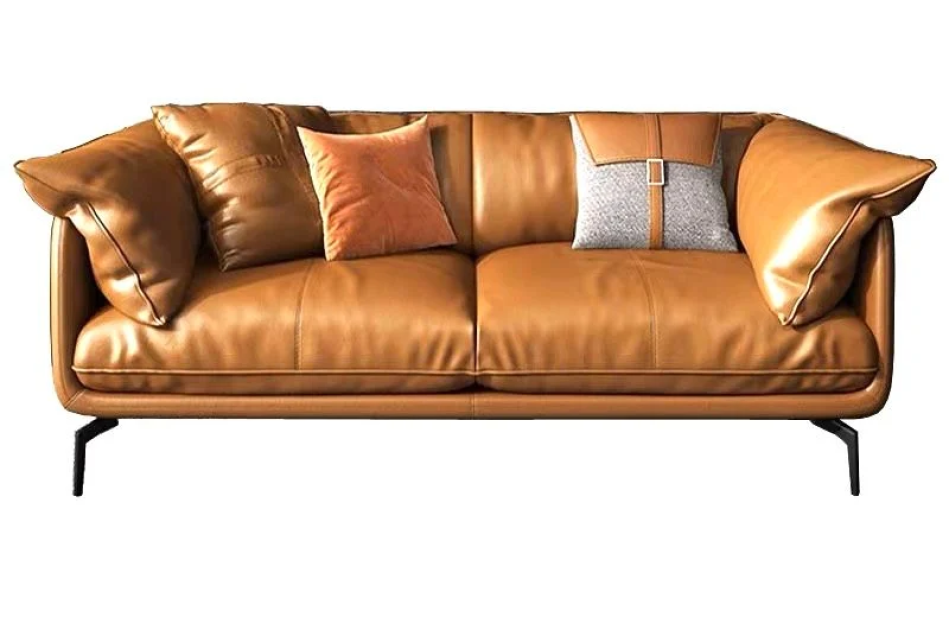 Bộ Sofa da cao cấp màu da bò GSF139-31