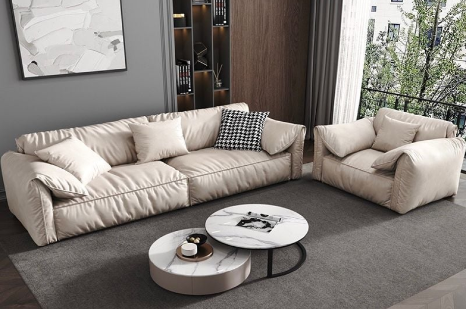 Bộ sofa da thư giãn BSF174