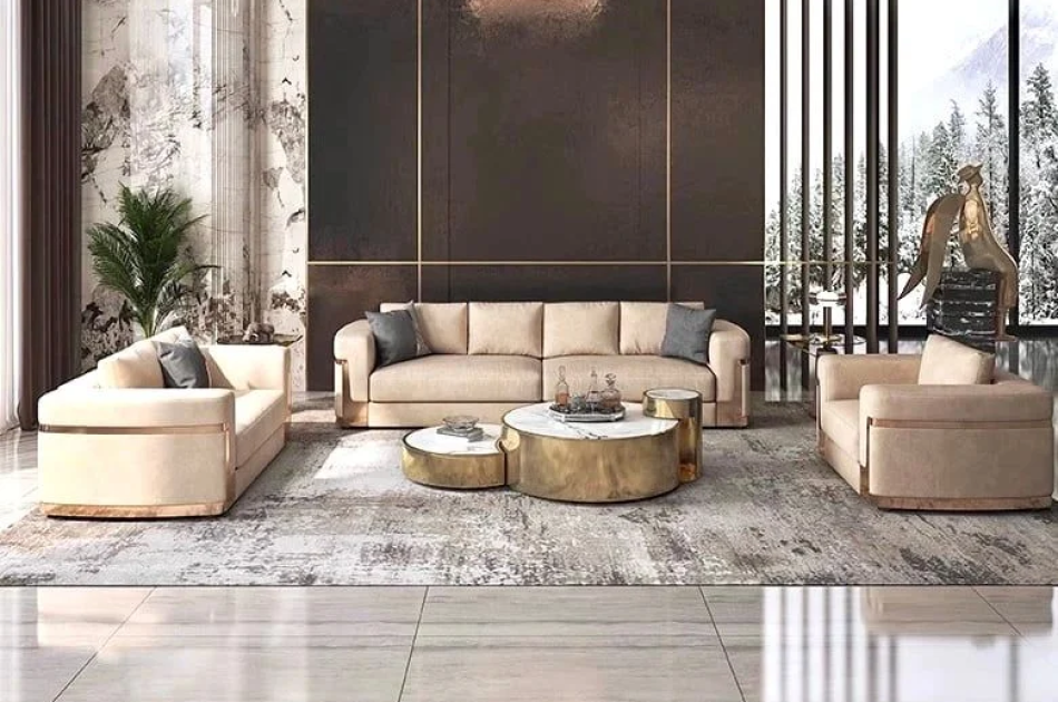 Bộ Sofa da nhập khẩu BSF202