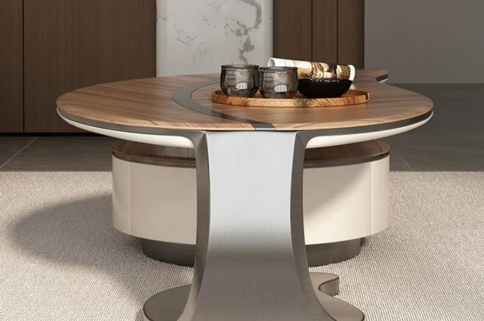 Bàn Sofa MBF169-Bàn Sofa Hình Chiếc Lá