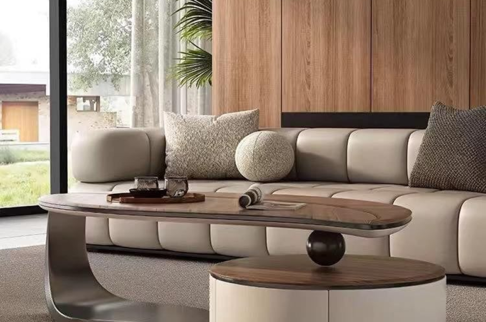 Bàn Sofa MBF169-Bàn Sofa Hình Chiếc Lá