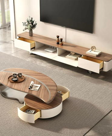 Bàn Sofa MBF169-Bàn Sofa Hình Chiếc Lá