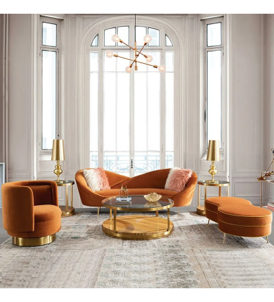 Bộ sofa vải cao cấp nhập khẩu BSF182-32