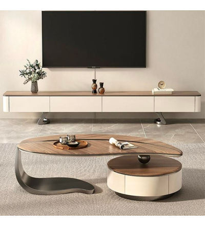 Bàn Sofa MBF169-Bàn Sofa Hình Chiếc Lá